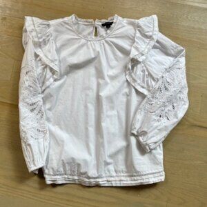 J. Crew Ruffle Blouse